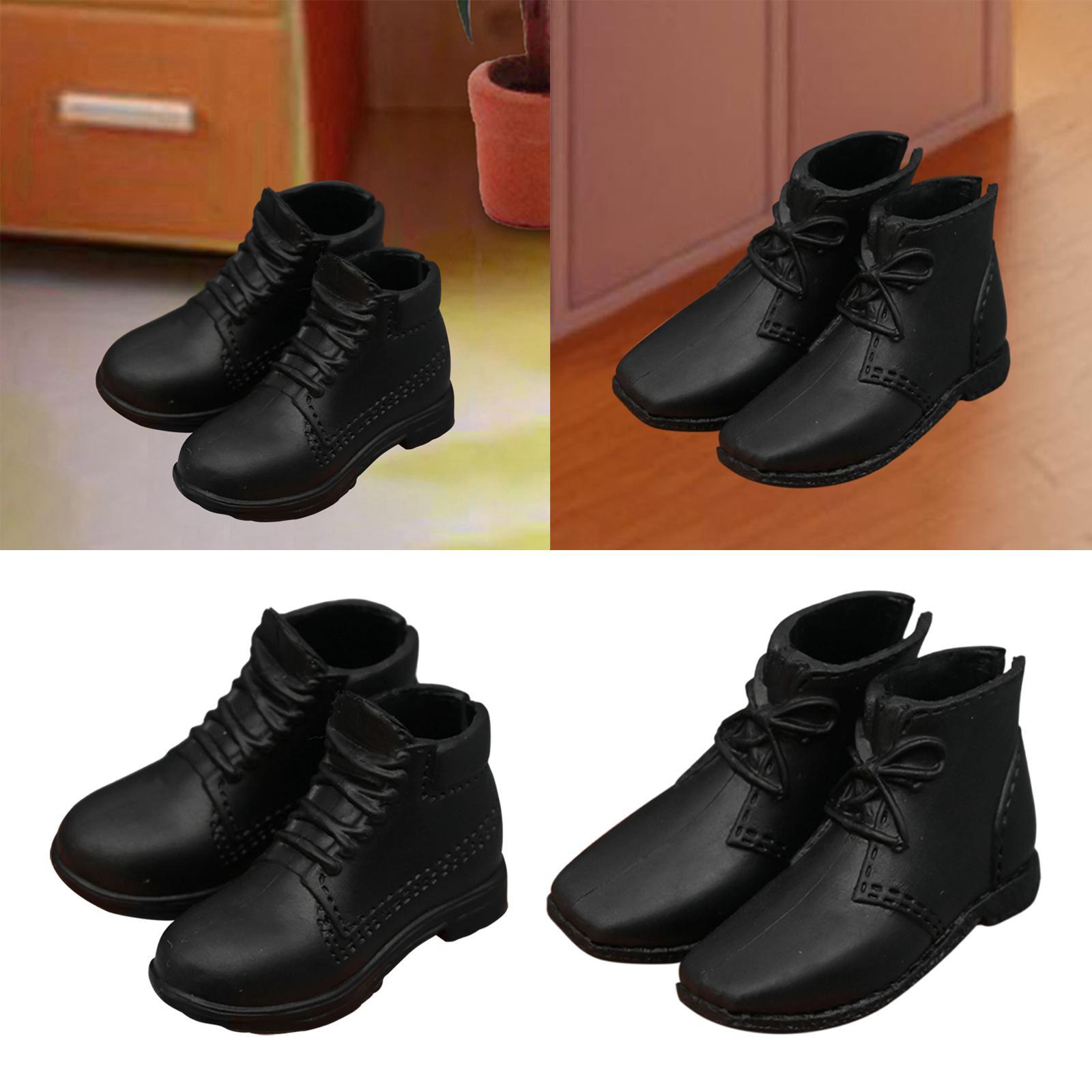 Men'S Fashion For Big Guys - Outfit-Schuhe für Puppen 1/6 Männer Miniatur-Figurenstiefel