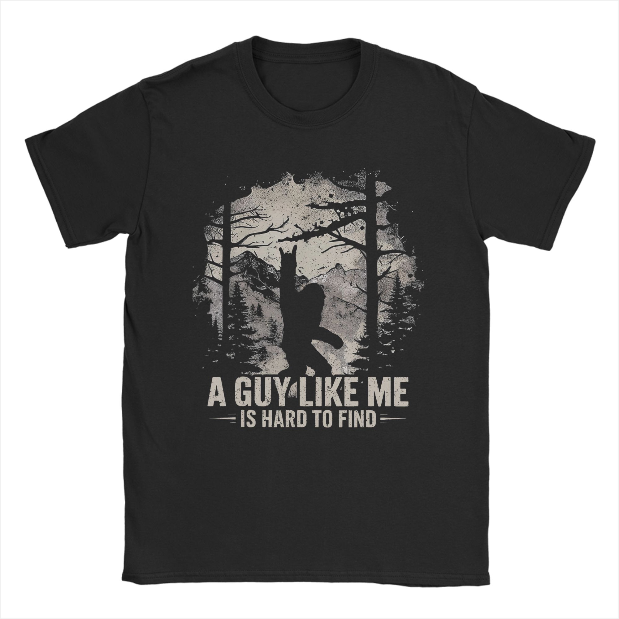 Men'S Fashion For Big Guys - Modisches, lustiges Big Foot Rock T-Shirt