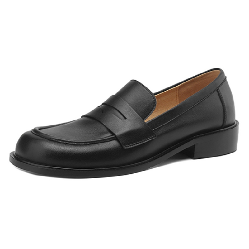 Men'S Fashion Loafers Shoes - Frühlings-Oxford-Schuhe für Damen, echtes Leder, Designer-Flats,