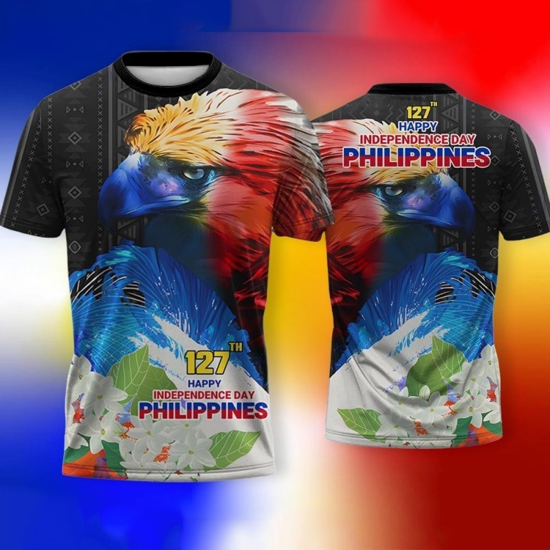 Men'S Fashion Philippines - 3D-gedrucktes T-Shirt zum philippinischen Unabhängigkeitstag für