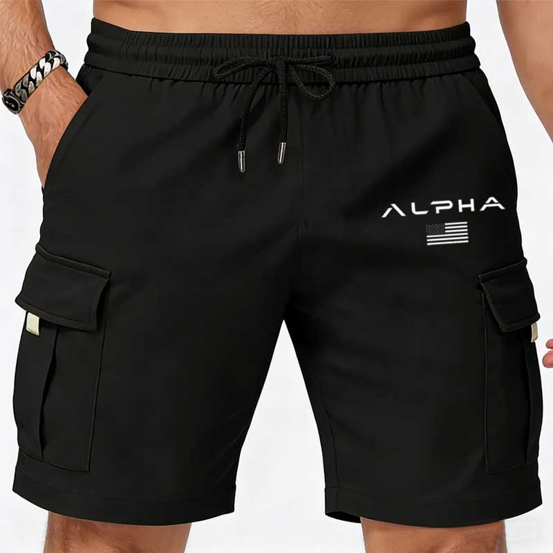 Mens Fashion Cargo Pants - 2026 Neue Bedruckte Cargo-Shorts Mode Lässige