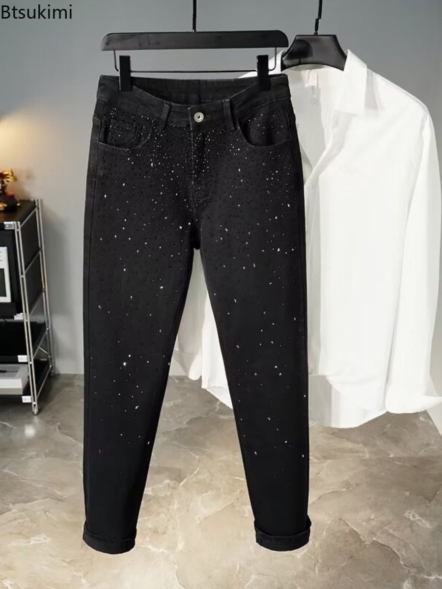 Men'S Fashion Nova Jeans - 2026 neue männer Schwarze Jeans Mode