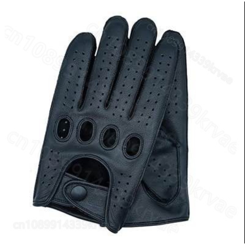 Driving Gloves Leather - Atmungsaktive Fahrhandschuhe Herrenhandschuh Echtes Leder Motorradhandschuhe