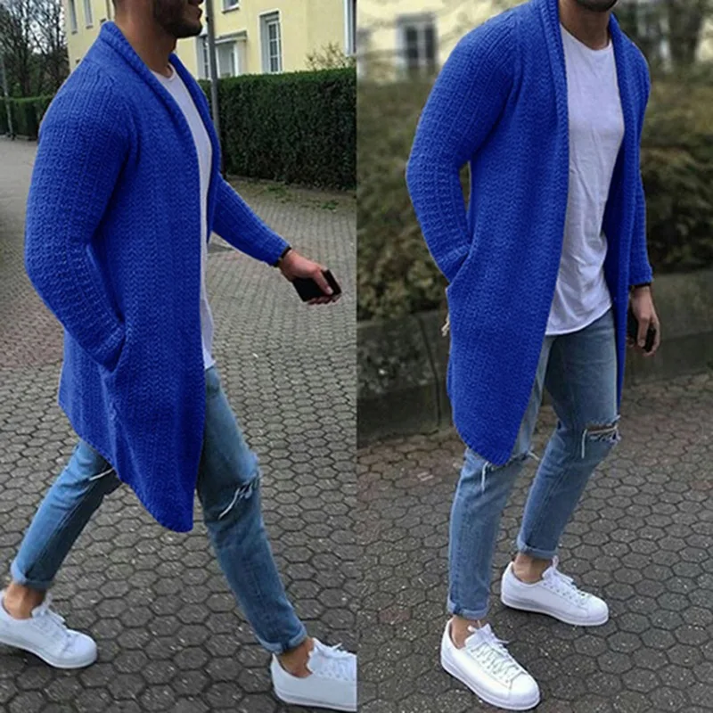 Men'S Fashion V Neck Sweater - Frühling Herbst Mode männer Pullover Strickjacke