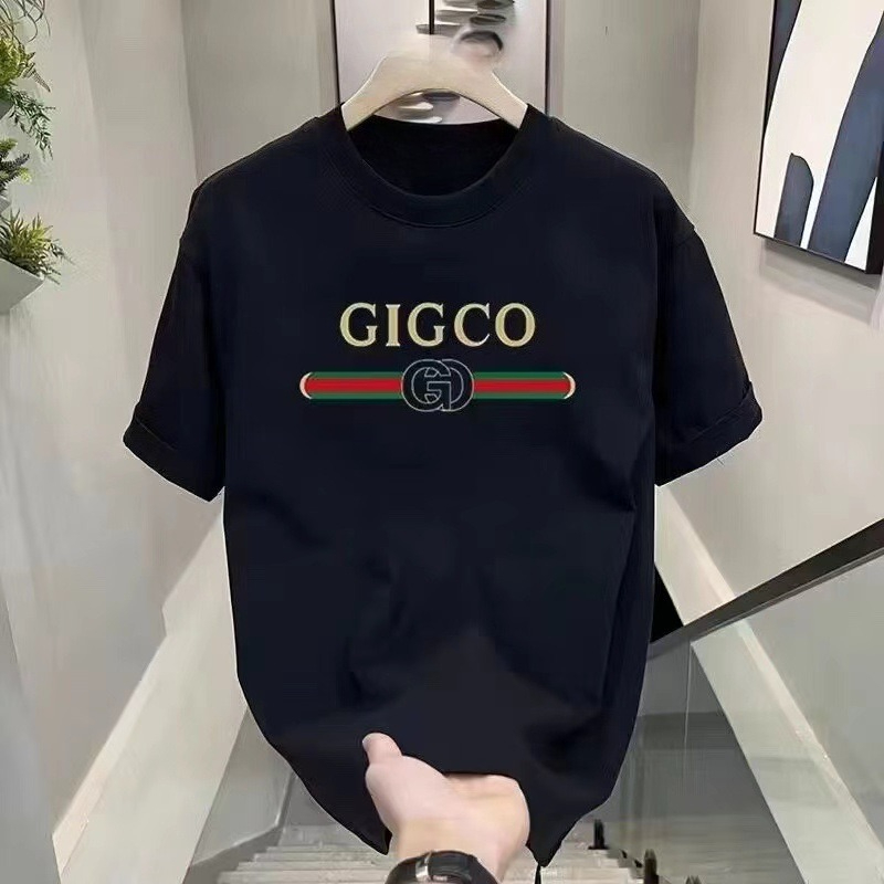 Men'S Fashion Nova - Herren-T-Shirt aus Baumwolle mit kurzen Ärmeln,