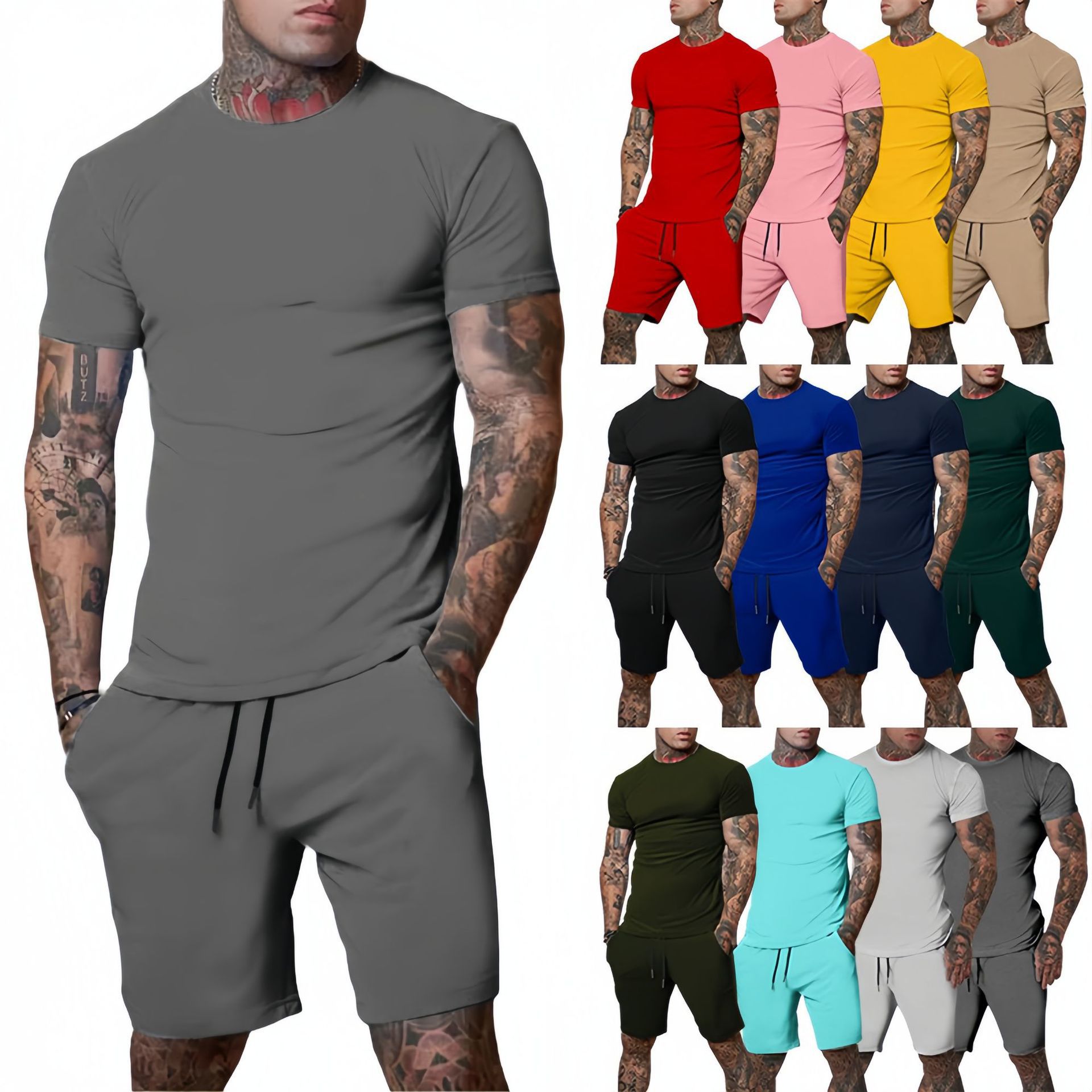 Mens Fashion Ideas - Modischer und Lässiger Sommer-Outdoor-Sportanzug für Herren: