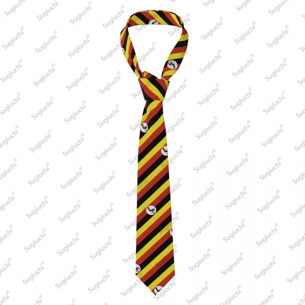 Men Fashion Uganda - 2026 Uganda Flagge Hochzeit Party Krawatten