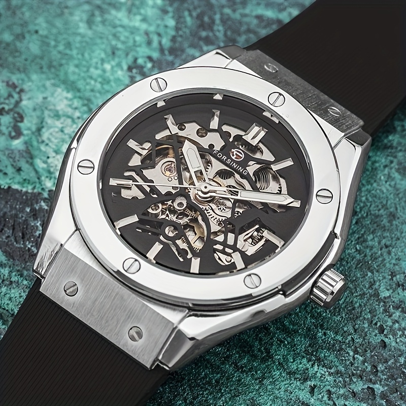 Mens Fashion Young - Neue hochwertige, stilvolle, luxuriöse mechanische Uhr