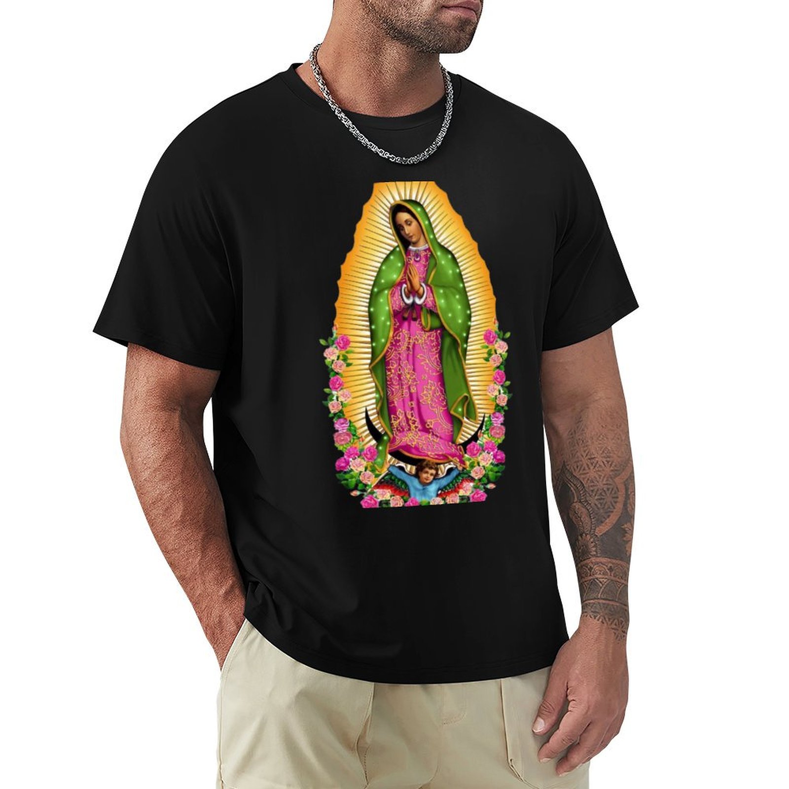 Mens Fashion Mexico - Unsere Liebe Frau von Guadalupe Mexikanische
