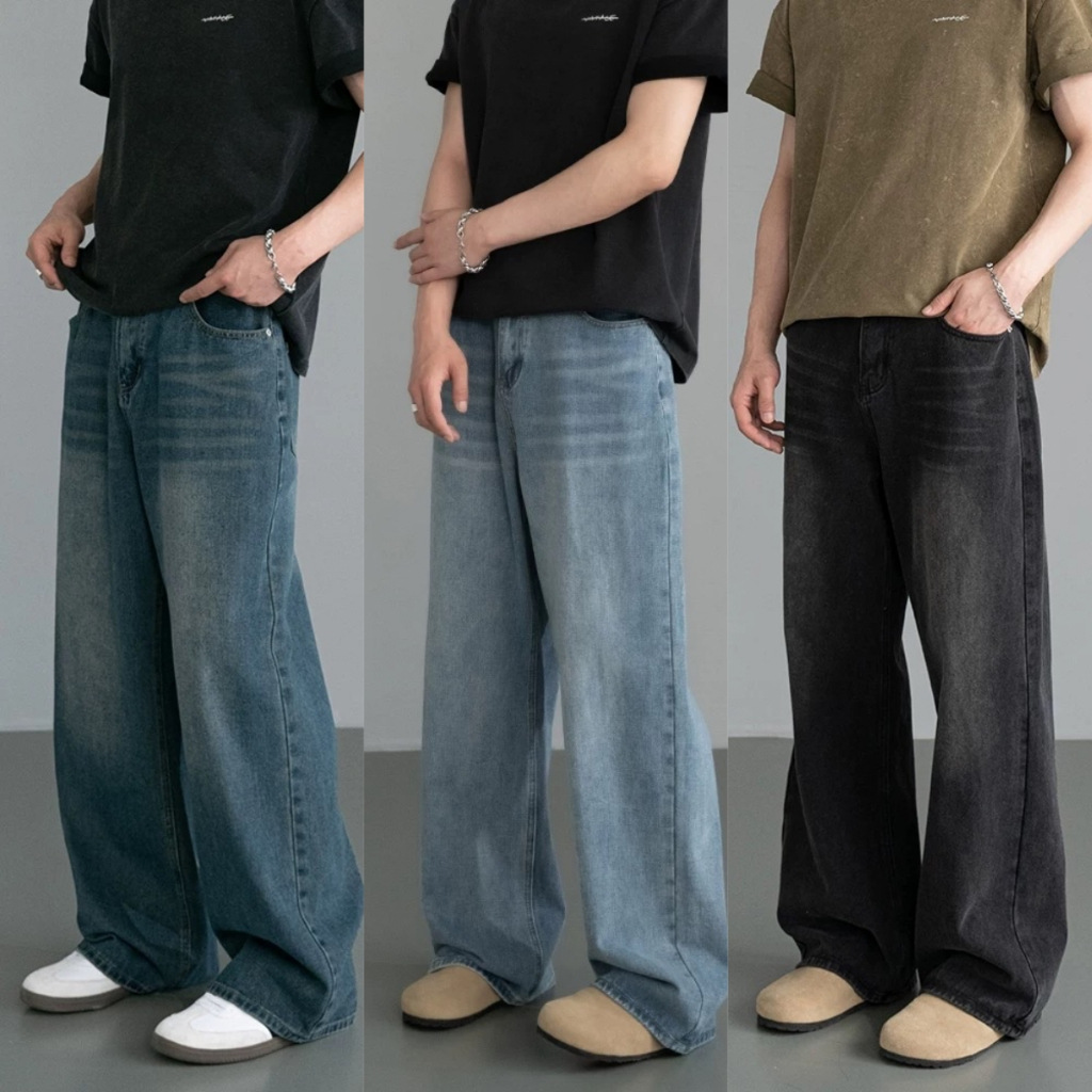 Men'S Fashion Nova Jeans - Männer Neue Denim Hosen Alte Blau