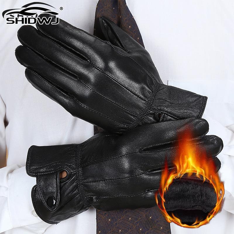 1 Paar Herren Pu Leder Winter  – Driving Gloves Leather Bewertung und Preis