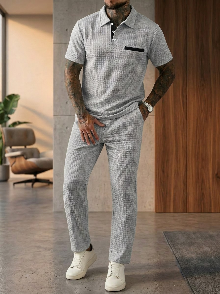 Sommer Neue Herren Mode Farbbl – Men'S Fashion Polo Shirt Bewertung und Preis