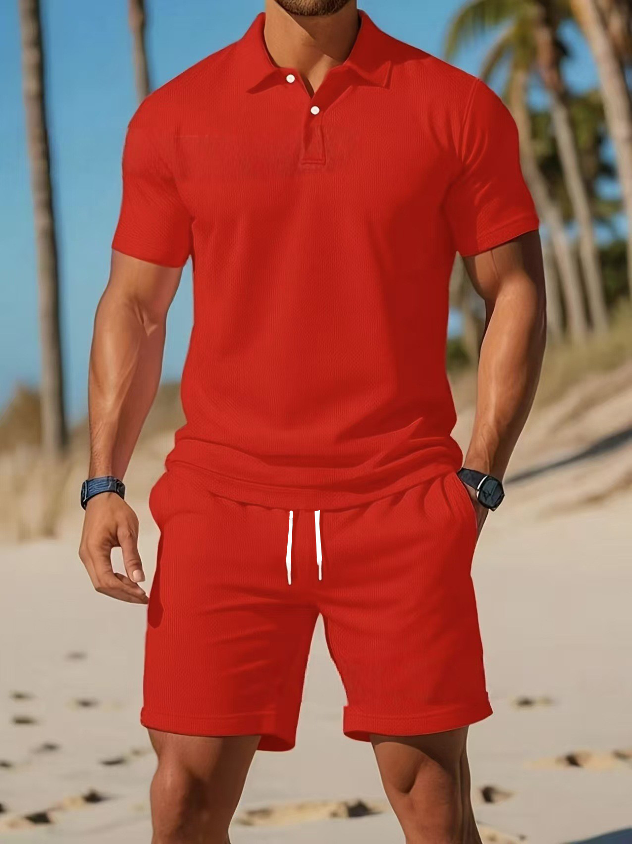 Sommerliches, vielseitiges, mo – Men'S Fashion Polo Shirt Bewertung und Preis