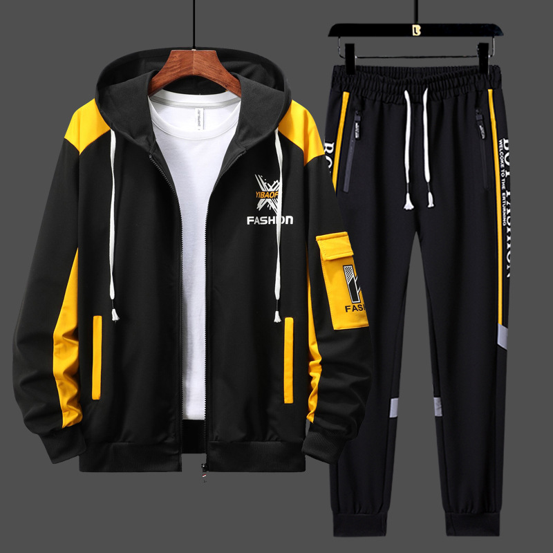 2026 Lässiger Sportanzug für H – Mens Fashion Zip Up Bewertung und Preis