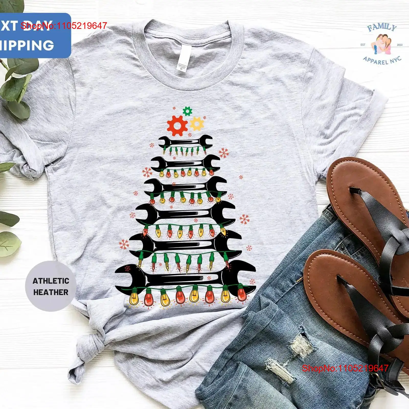 Wrench Christmas Tree T-Shirt, – Men'S Fashion Garage Bewertung und Preis