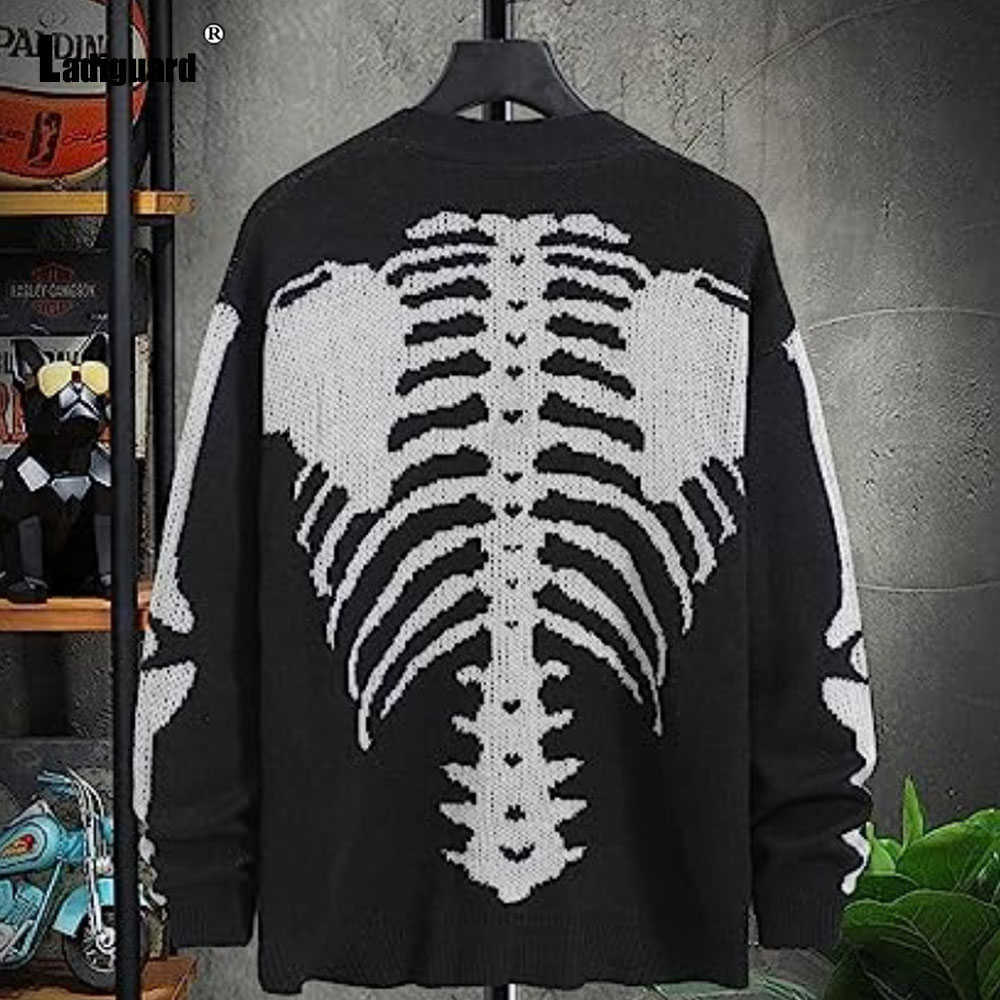 Ladi guard Männer Retro Strick – Men'S Fashion V Neck Sweater Bewertung und Preis