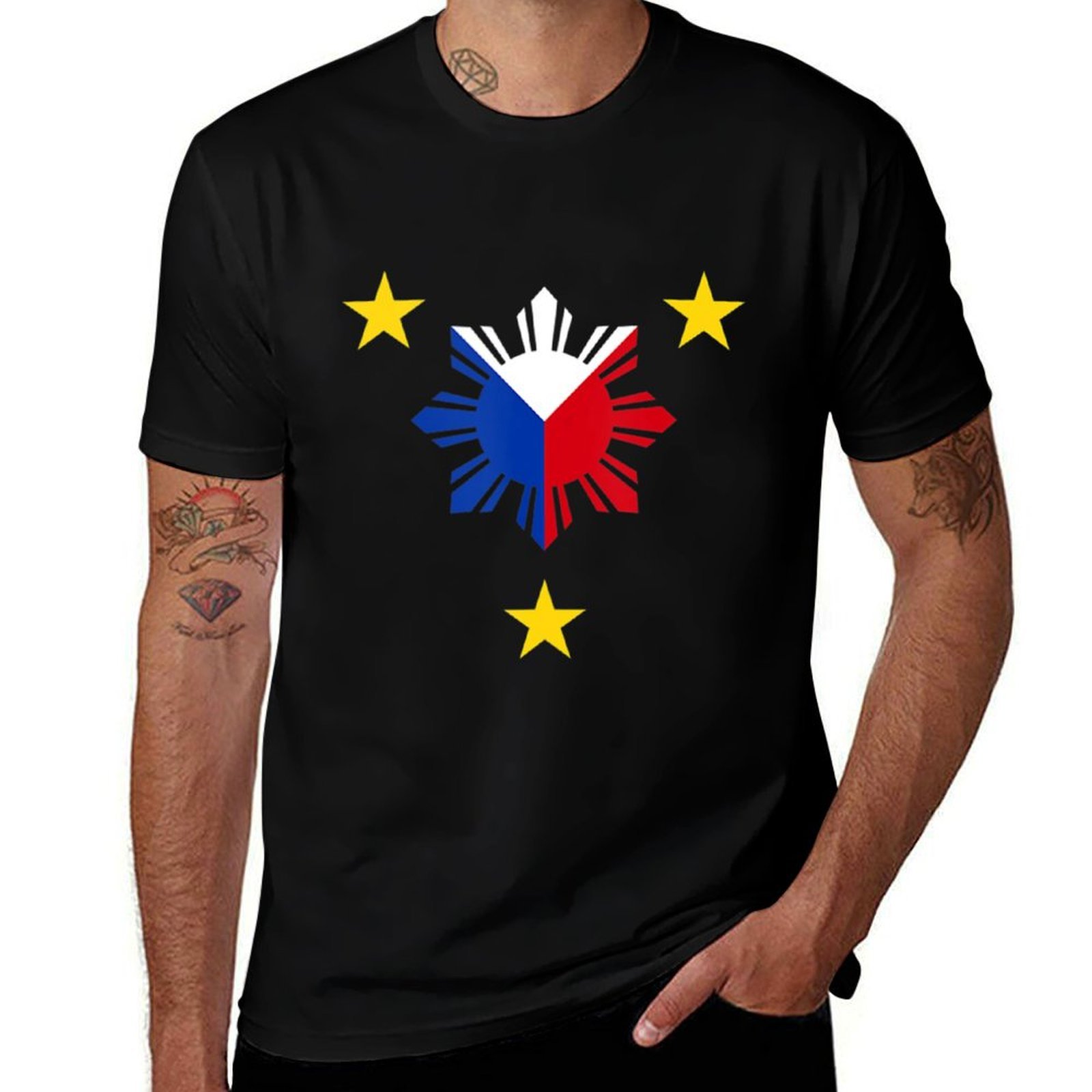 Philippinische Flagge – T-Shir – Men'S Fashion Philippines Bewertung und Preis