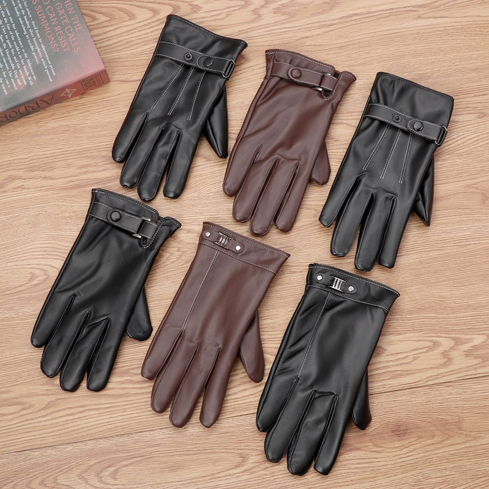 Herren Fleece Thermo Leder han – Driving Gloves Leather Bewertung und Preis