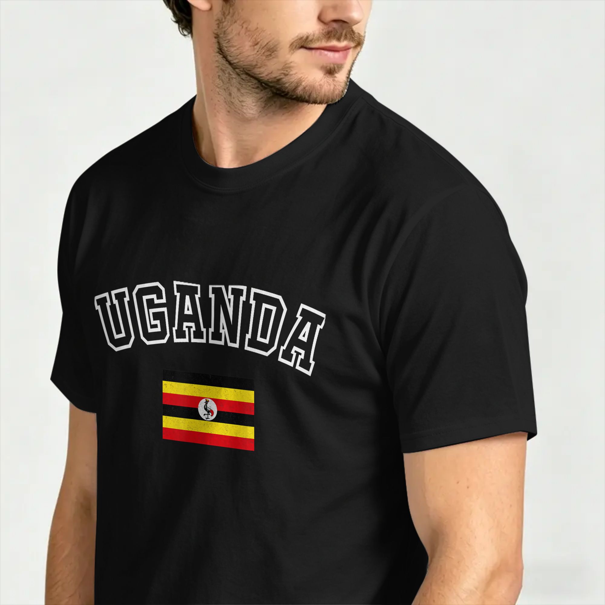 Harajuku T-Shirt Sommer Uganda – Men Fashion Uganda Bewertung und Preis