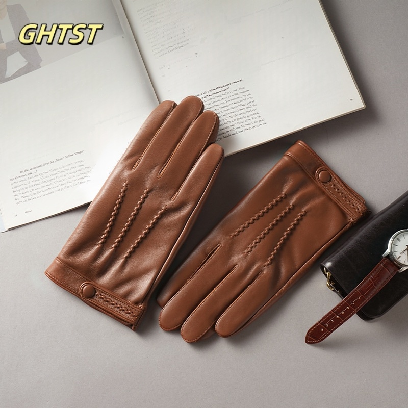 2025 neue Männer Winter Echte  – Driving Gloves Leather Bewertung und Preis