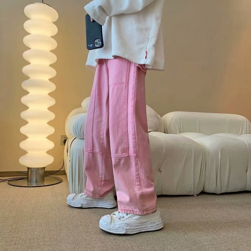 2026 Neue Mode Rosa Baggy Herr – Men'S Fashion Nova Jeans Bewertung und Preis