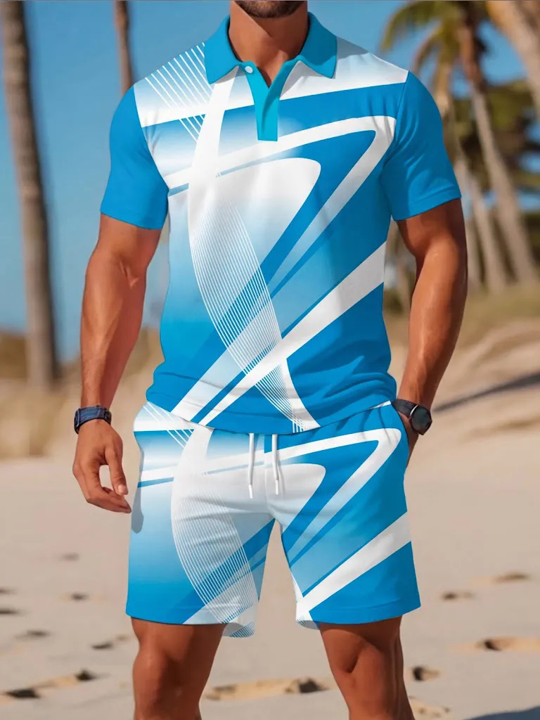 Herren Sommer-T-Shirt-Set: Mod – Men'S Fashion Polo Shirt Bewertung und Preis