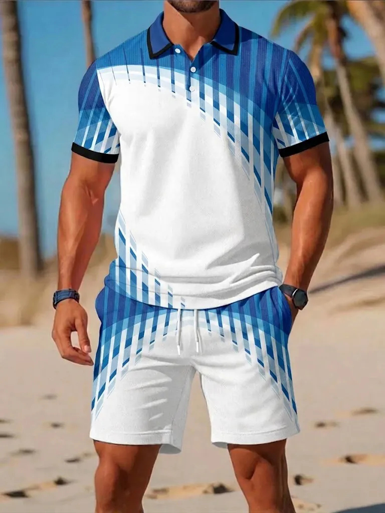 Herren Sommer-T-Shirt-Set: Mod – Men'S Fashion Polo Shirt Bewertung und Preis