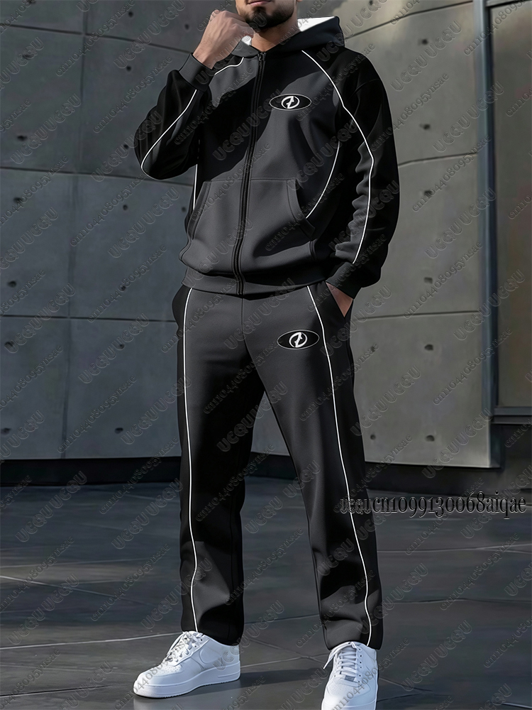 Herbst Winter Neue Herren Trai – Mens Fashion Zip Up Bewertung und Preis