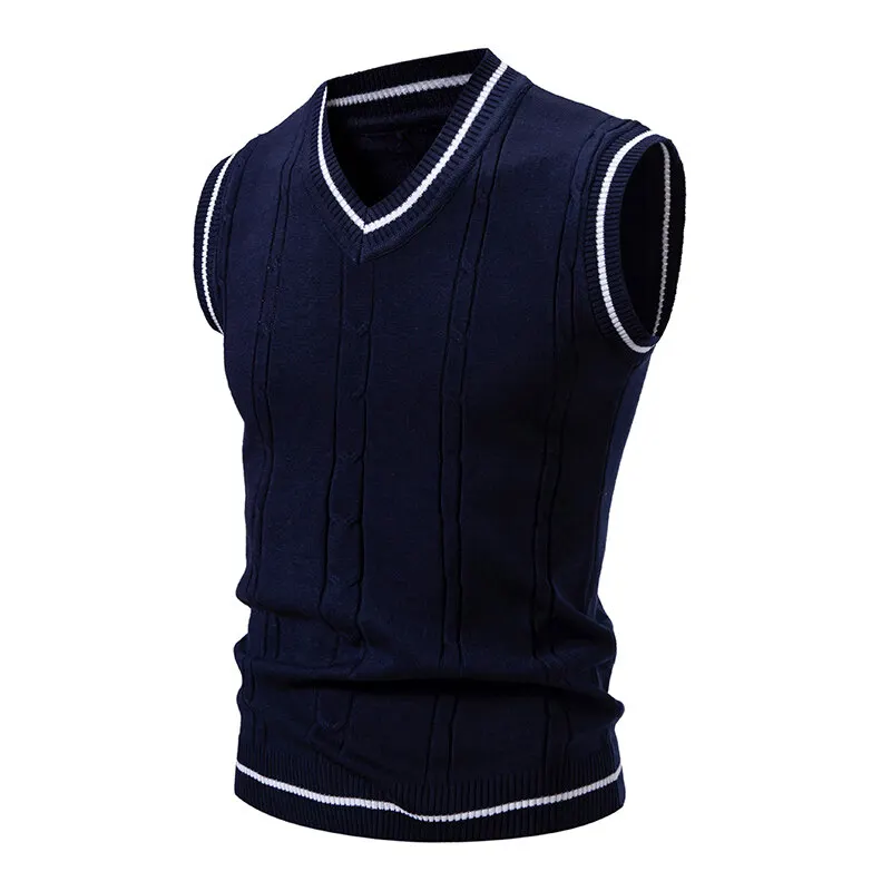 Herbst männer V-ausschnitt Str – Men'S Fashion V Neck Sweater Bewertung und Preis
