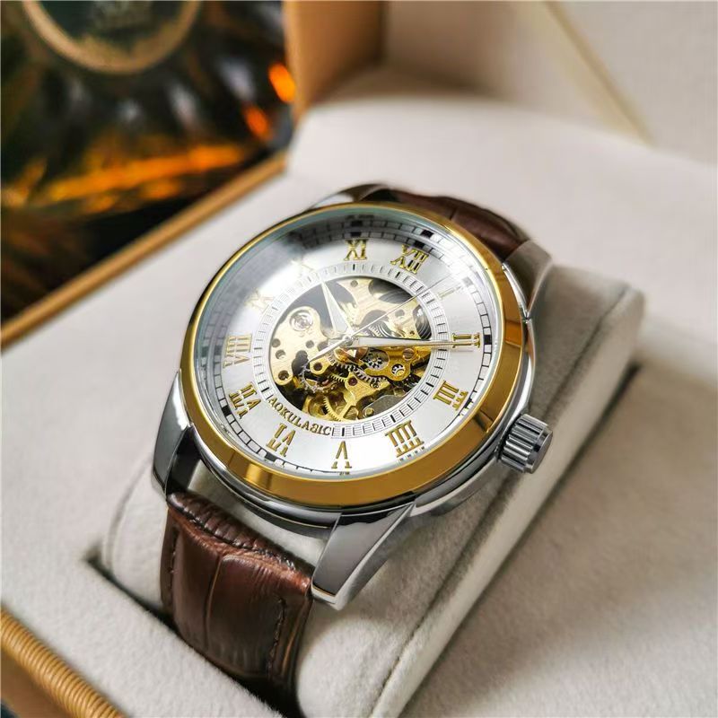 Elegante automatische mechanis – Mens Fashion Young Bewertung und Preis