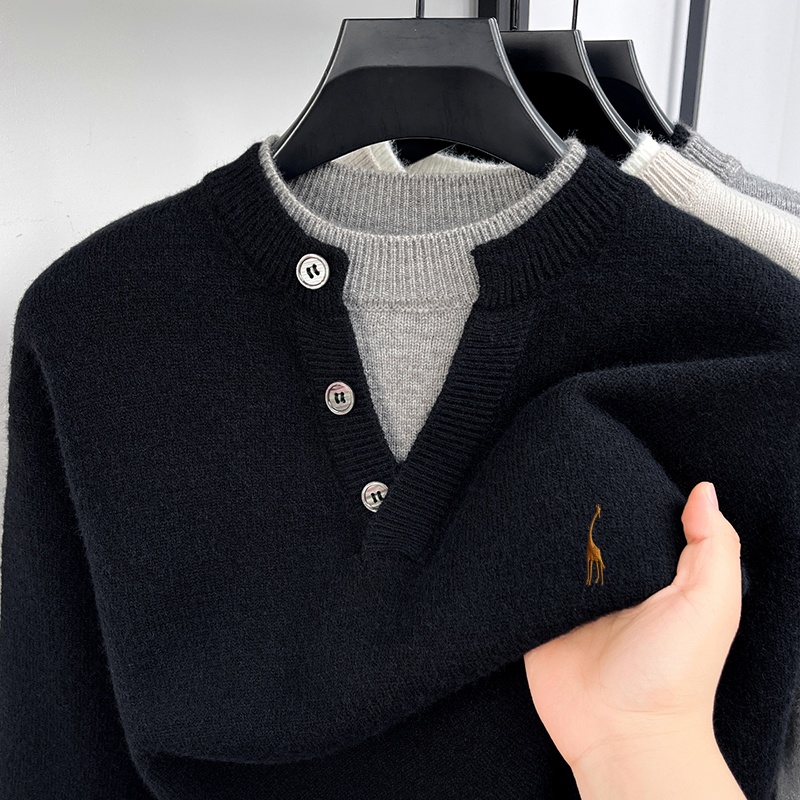 Modischer Trend: Herren-Langar – Men'S Fashion V Neck Sweater Bewertung und Preis