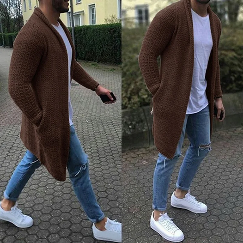 Frühling Herbst Mode männer Pu – Men'S Fashion V Neck Sweater Bewertung und Preis