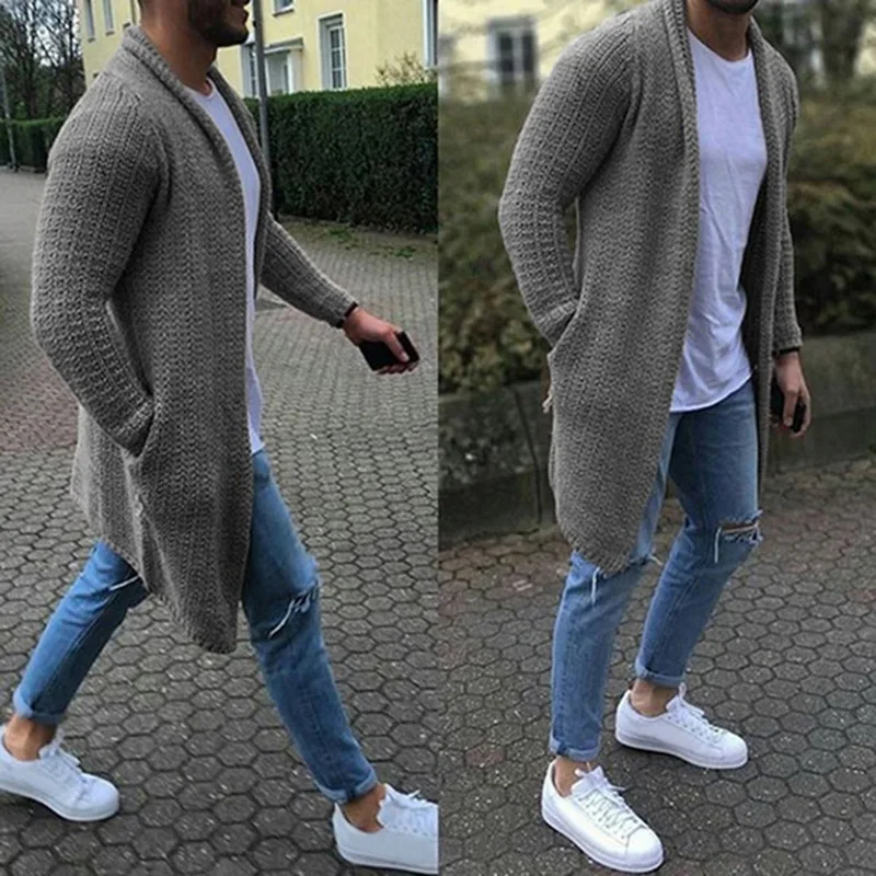 Frühling Herbst Mode männer Pu – Men'S Fashion V Neck Sweater Bewertung und Preis