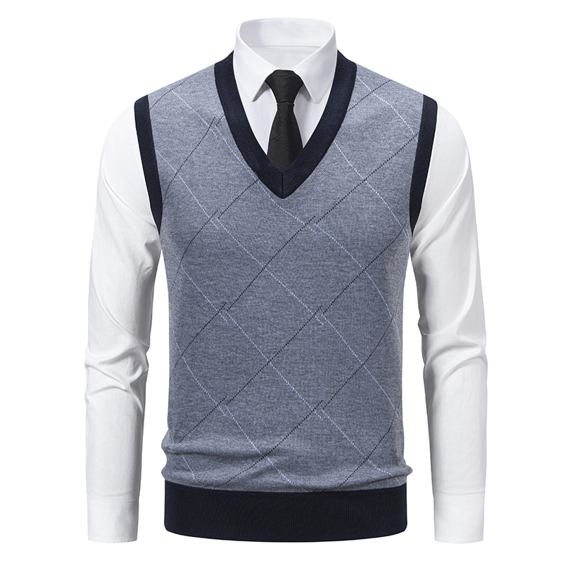 2026 Neuerscheinung Herbst Win – Men'S Fashion V Neck Sweater Bewertung und Preis
