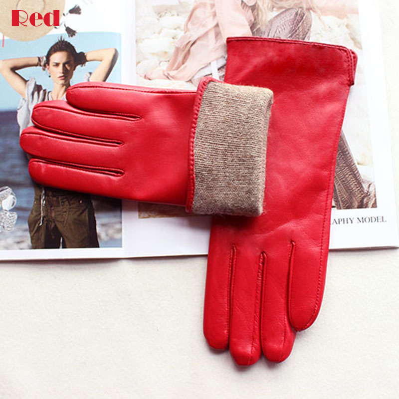 Damen Farbige Schafsleder-Hand – Driving Gloves Leather Bewertung und Preis
