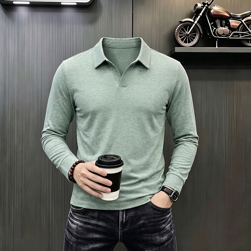 Herren Business Casual Langarm – Men'S Fashion Polo Shirt Bewertung und Preis
