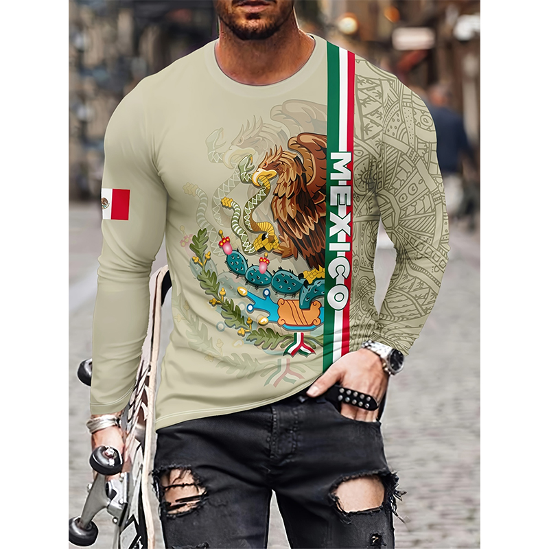 Modische Mexikanische Flaggen- – Mens Fashion Mexico Bewertung und Preis