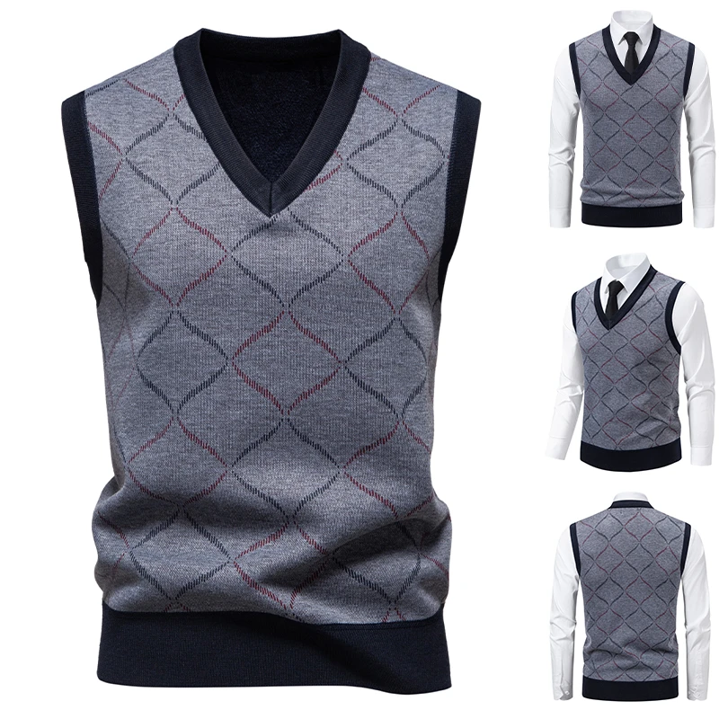 Herren V-Ausschnitt Strickpull – Men'S Fashion V Neck Sweater Bewertung und Preis