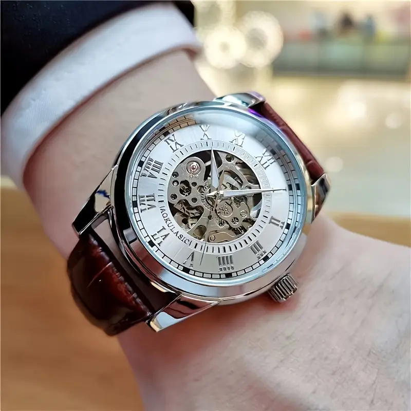 Elegante automatische mechanis – Mens Fashion Young Bewertung und Preis
