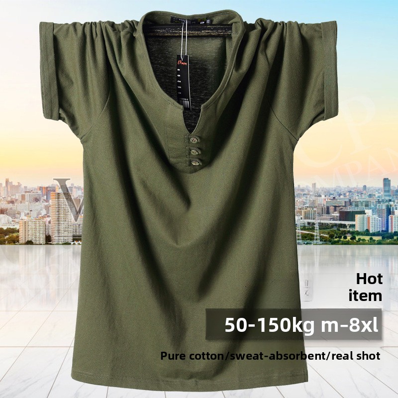 QICHE Schweres Baumwoll-T-Shir – Men'S Fashion For Big Guys Bewertung und Preis