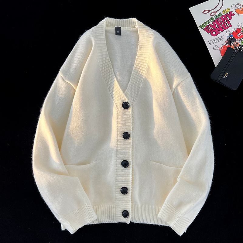 Herbst und Winter neue koreani – Men'S Fashion V Neck Sweater Bewertung und Preis