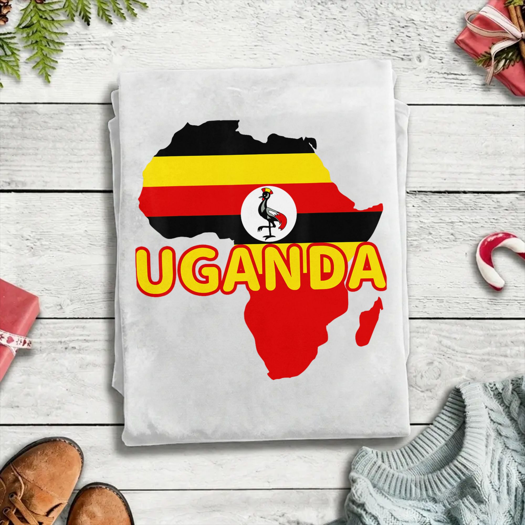 Uganda Ugandan Pride Flag Map  – Men Fashion Uganda Bewertung und Preis